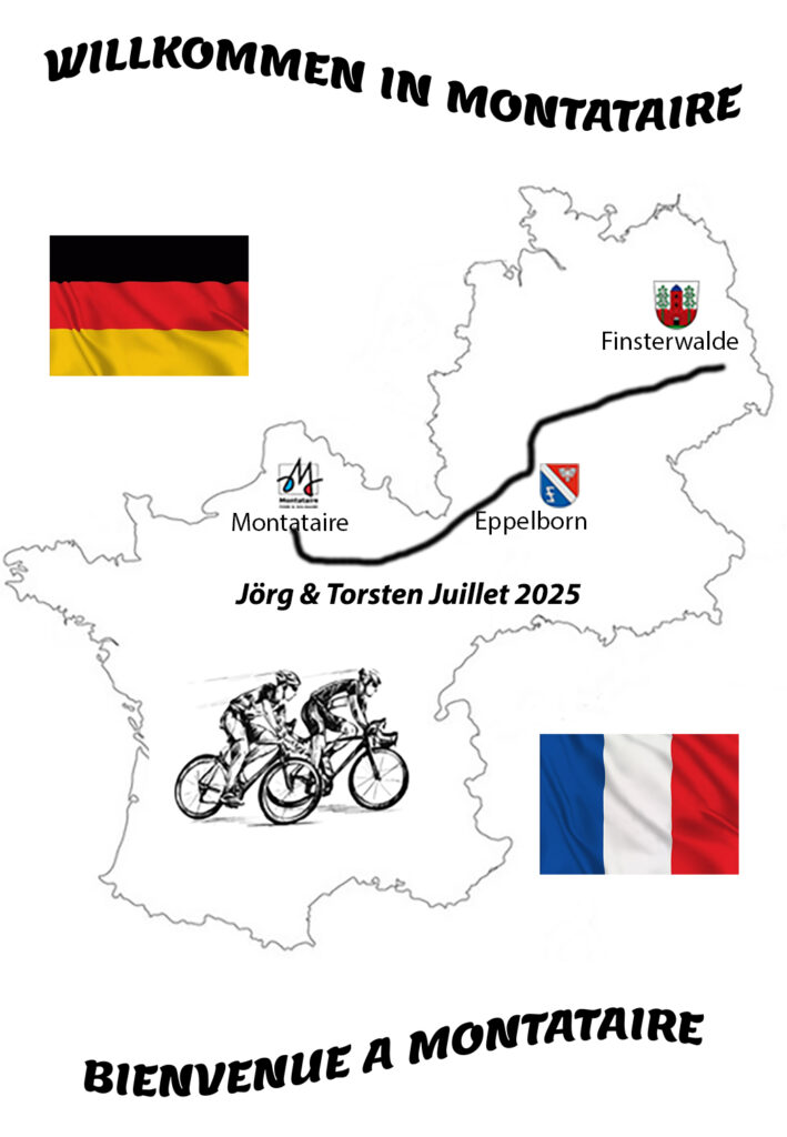 2025 Frontières France Allemagne A3 couleur Vertical avec drapeaux et welcom